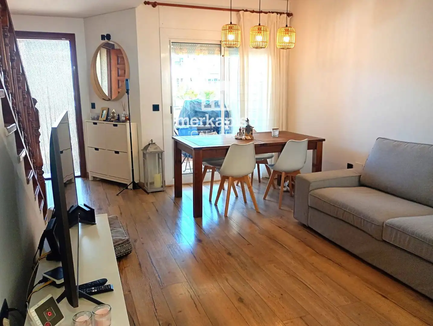 Sala de estar de Casa adosada en venta en Cunit con Aire acondicionado y Trastero