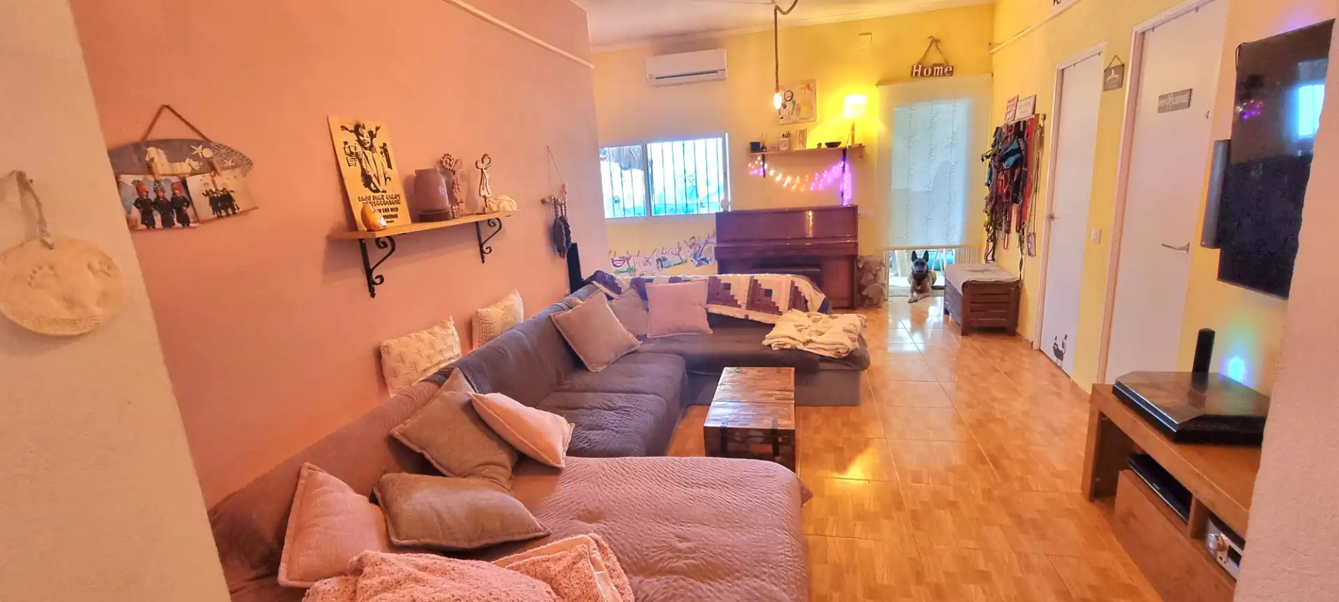 Sala de estar de Finca rústica en venta en Vinaròs con Aire acondicionado, Jardín privado y Terraza