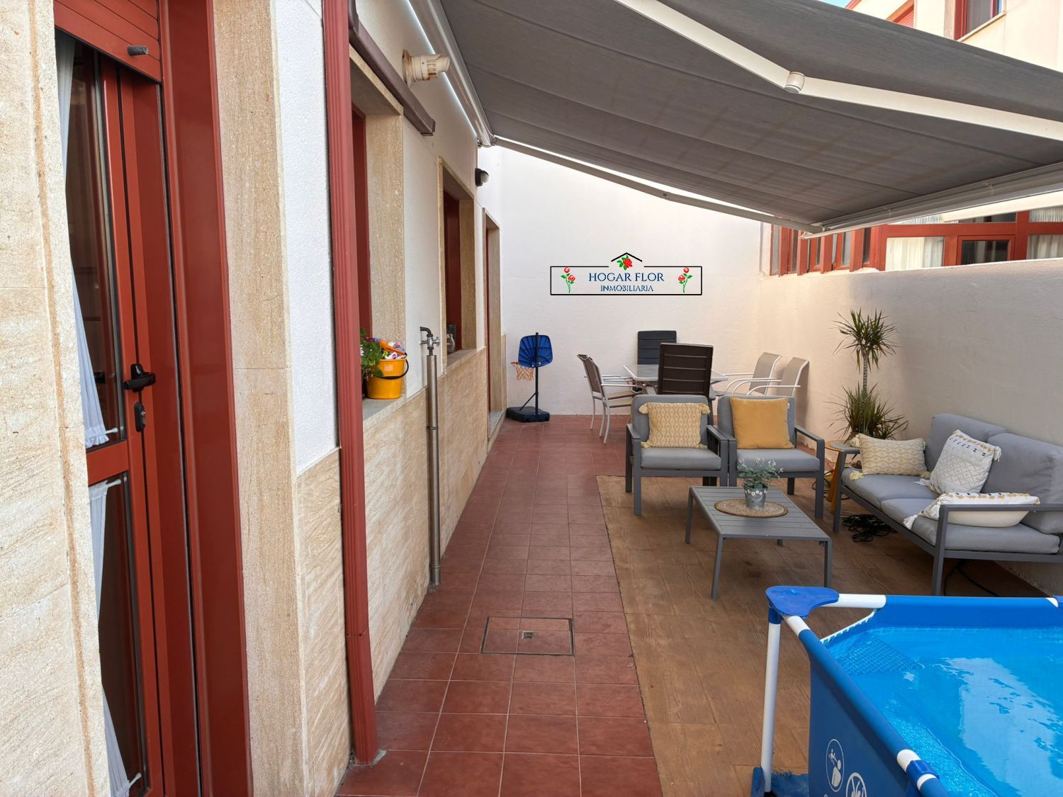 Terrace of House or chalet for sale in Doñinos de Salamanca  with Air Conditioner, Heating and Furnished