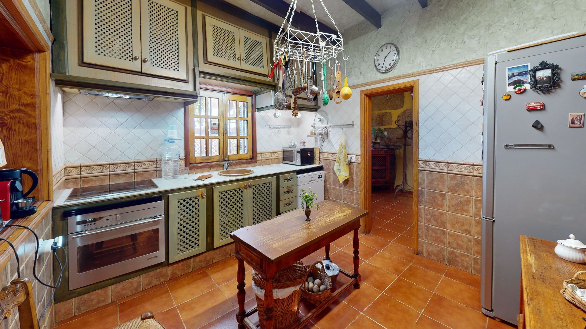 Kitchen of House or chalet for sale in Vilaflor de Chasna  with Air Conditioner, Heating and Private garden