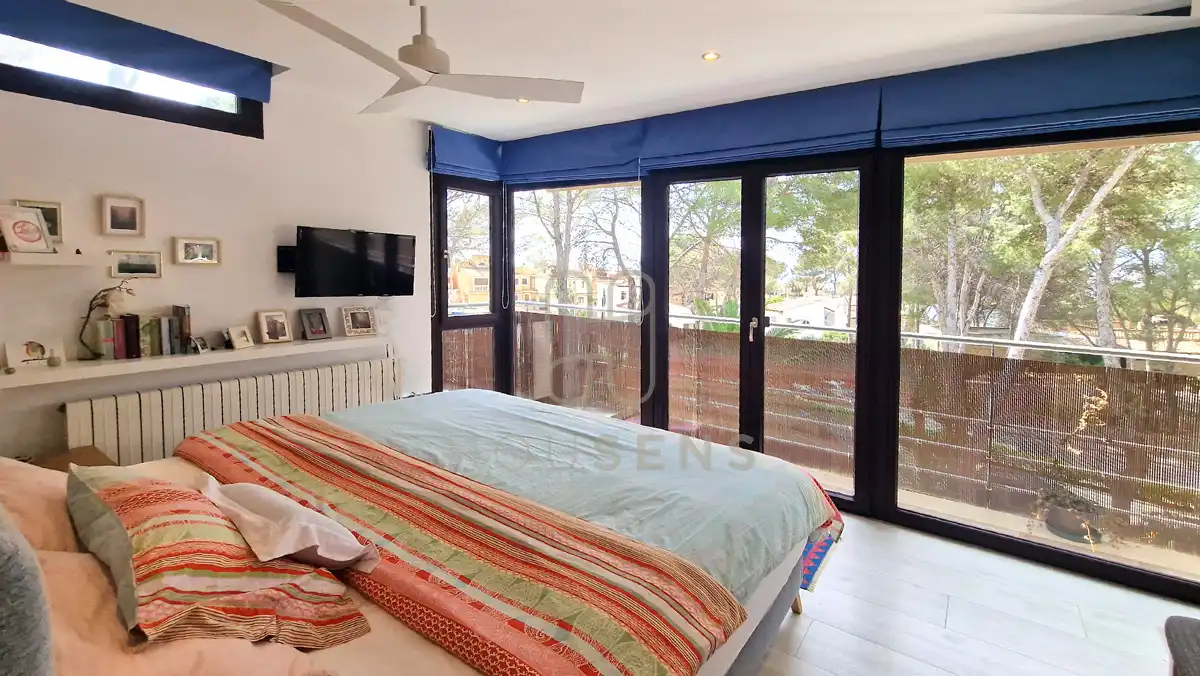 Bedroom of Houses for sale in Calvià  with Air Conditioner, Heating and Private garden