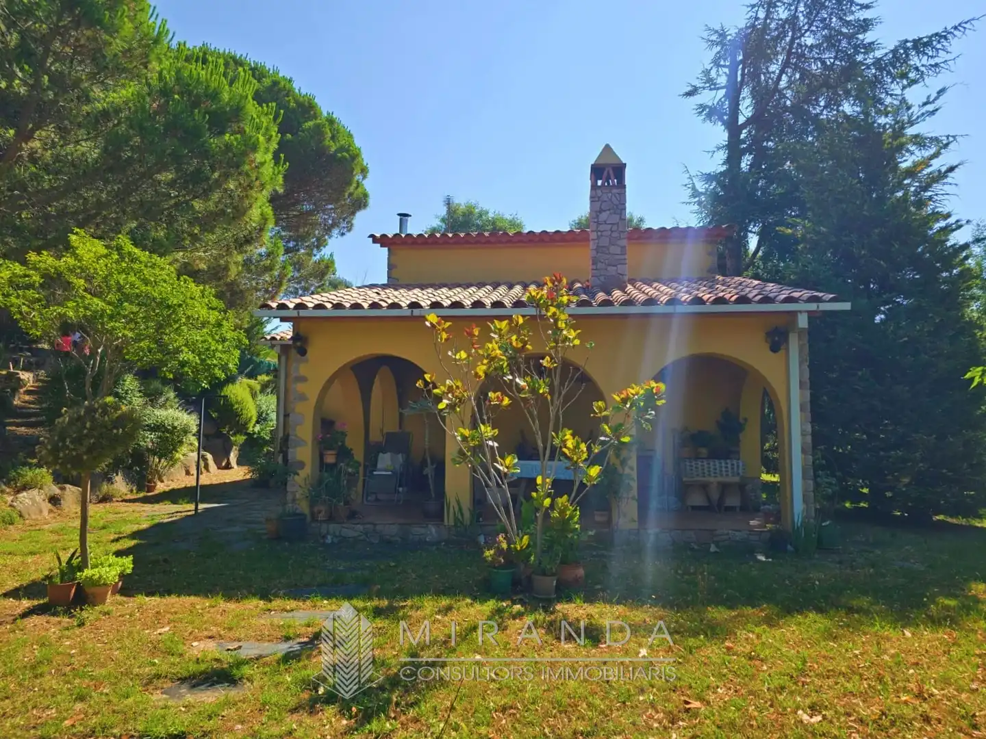 Jardí de Casa o xalet en venda en Riells i Viabrea amb Calefacció, Jardí privat i Terrassa