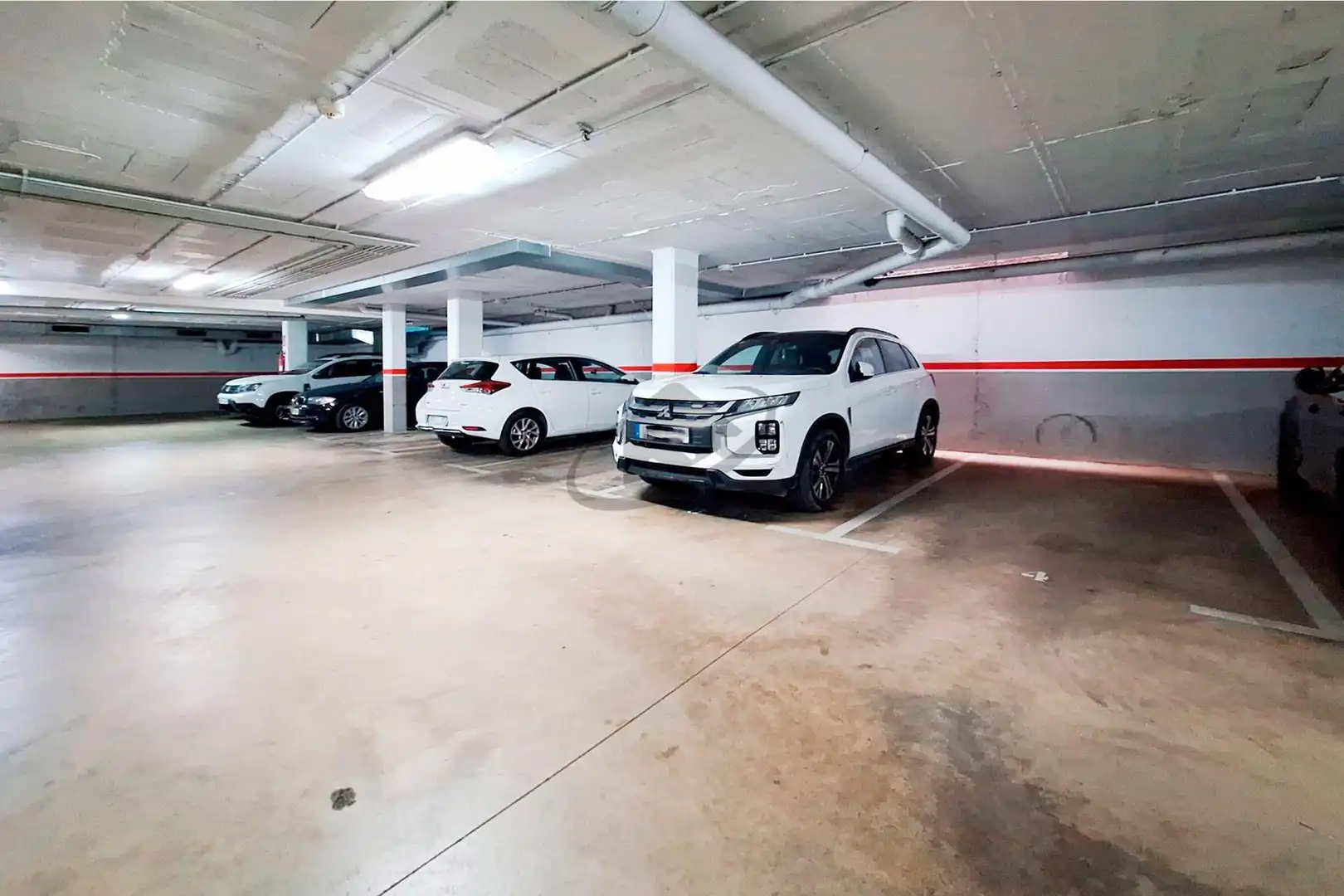 Parking of Flat for sale in Sabadell  with Air Conditioner, Heating and Private garden
