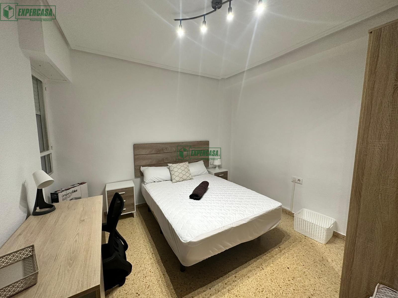 Bedroom of Flat to rent in  Valencia Capital  with Air Conditioner