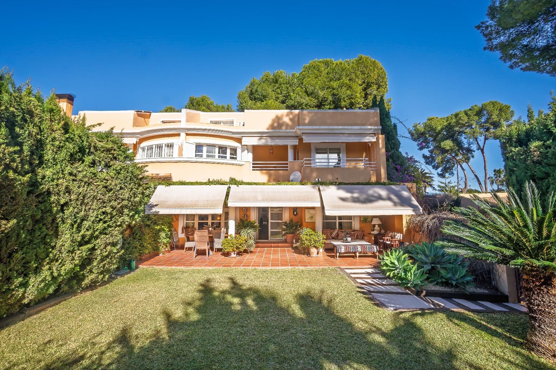 Garden of Single-family semi-detached for sale in Alicante / Alacant  with Air Conditioner, Private garden and Terrace