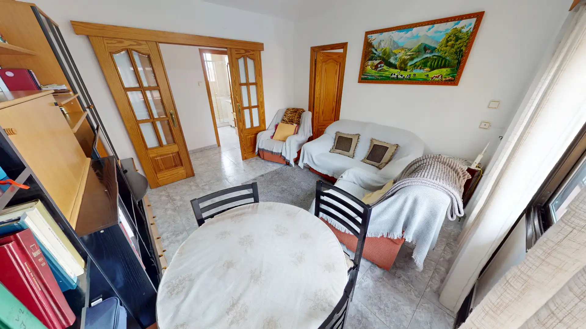 Living room of Flat for sale in El Campello  with Air Conditioner, Heating and Terrace