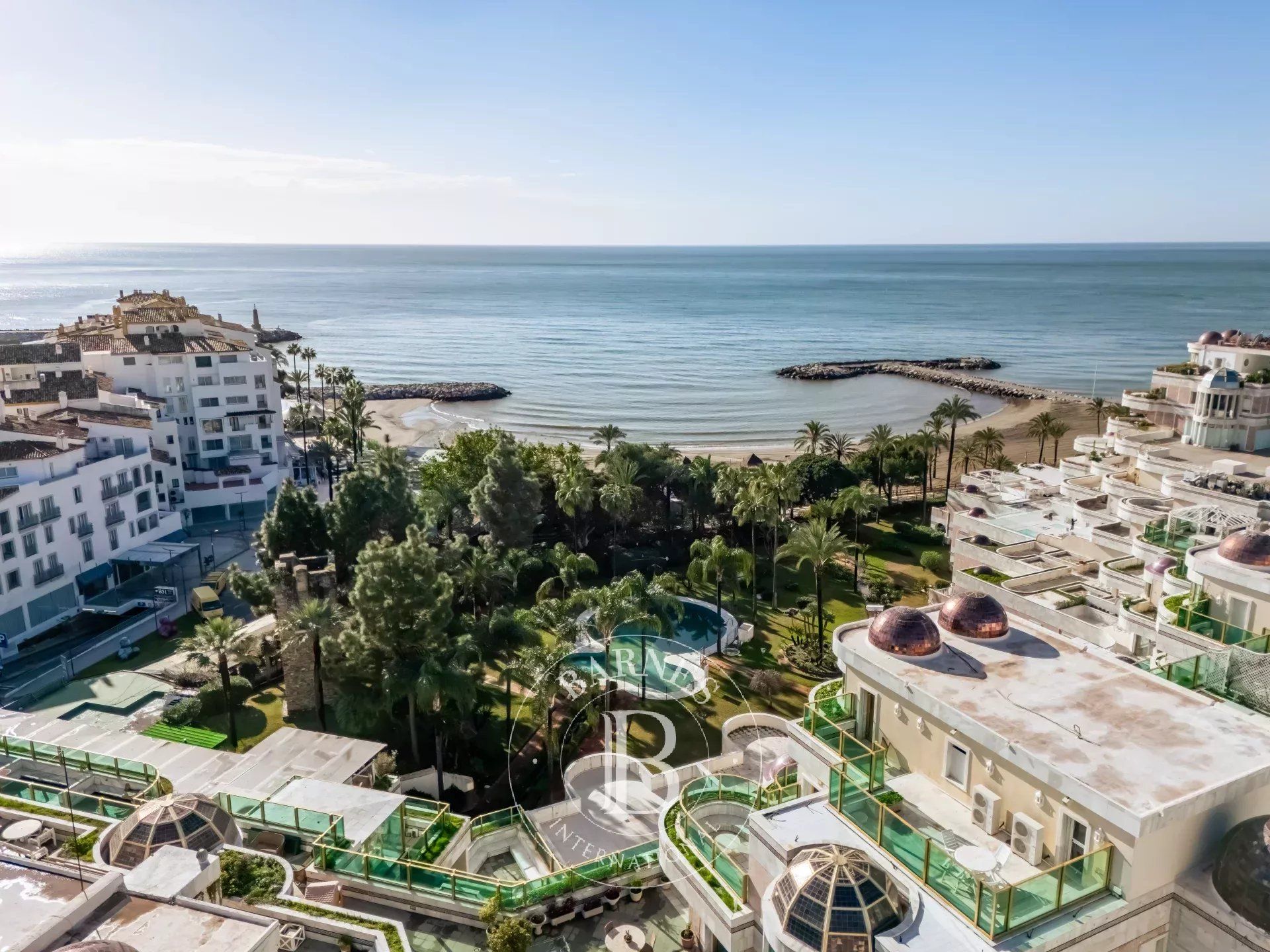 Schlafzimmer von Wohnung zum Verkauf in Marbella mit Klimaanlage, Heizung und Terrasse