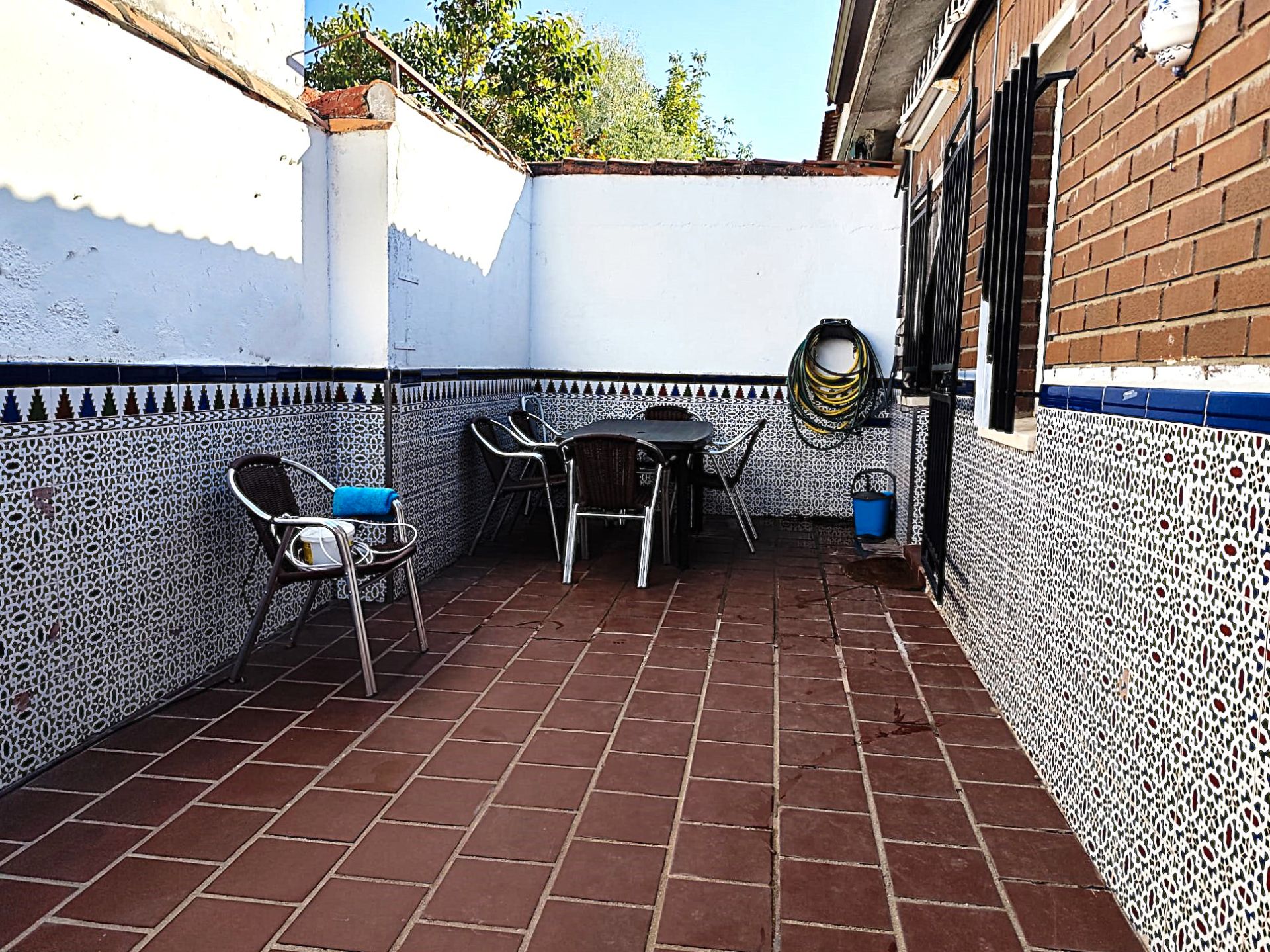 Terrace of House or chalet for sale in Ciruelos  with Heating, Parquet flooring and Storage room