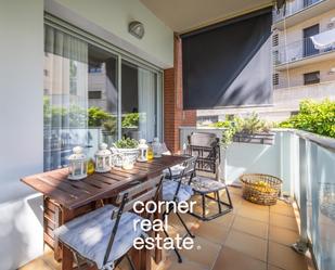 Exterior view of Flat for sale in Sant Cugat del Vallès  with Air Conditioner, Heating and Private garden