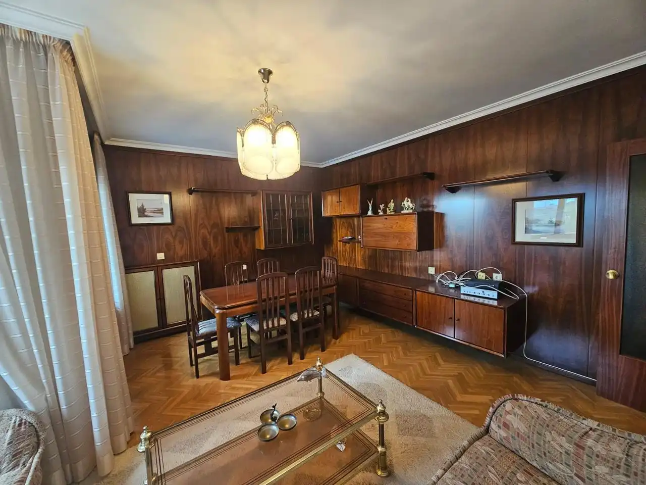 Dining room of Flat for sale in Arróniz  with Heating, Terrace and Furnished