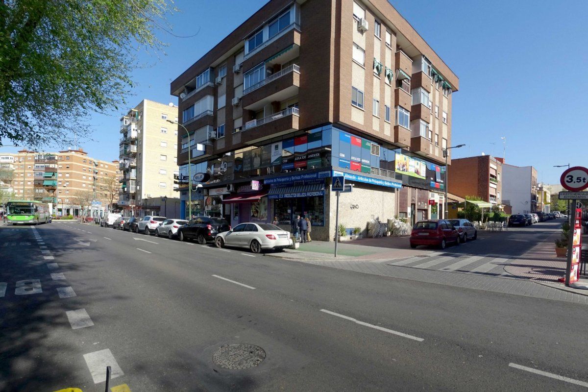 Vista exterior de Garatge en venda en Móstoles