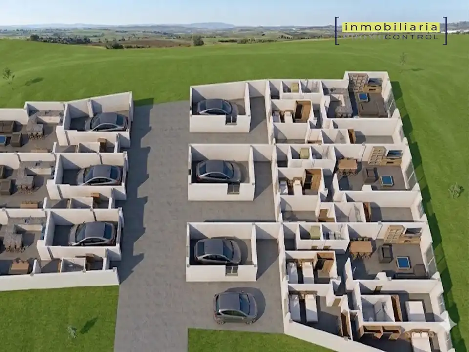 Exterior view of Detached homes for sale in Zuera  with Air Conditioner, Heating and Private garden