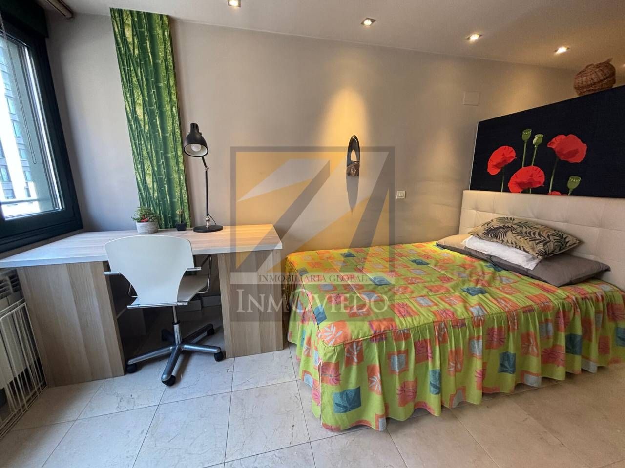 Bedroom of Apartment to rent in Oviedo   with Heating, Storage room and Furnished