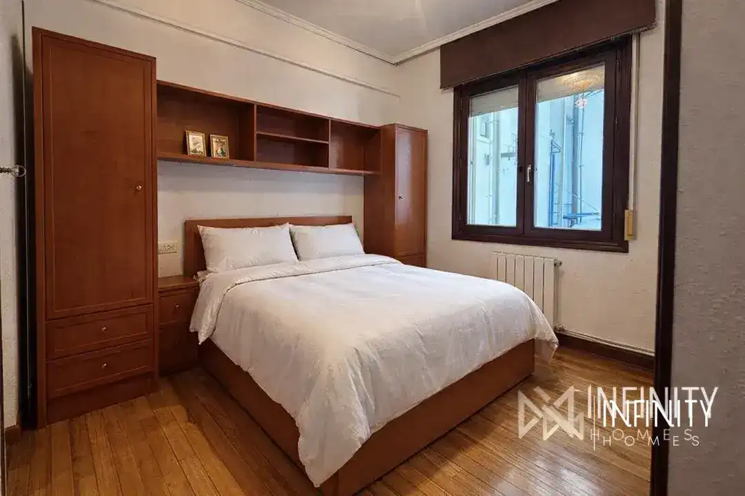 Bedroom of Flat for rent in Galdakao  with Heating, Terrace and Furnished
