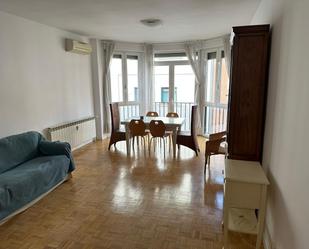 Dining room of Flat for sale in  Madrid Capital  with Air Conditioner, Heating and Parquet flooring