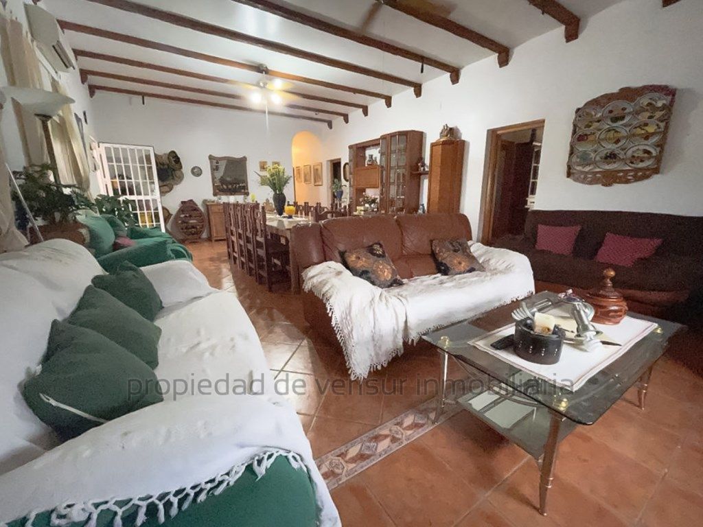 Sala d'estar de Finca rústica en venda en Águilas amb Piscina