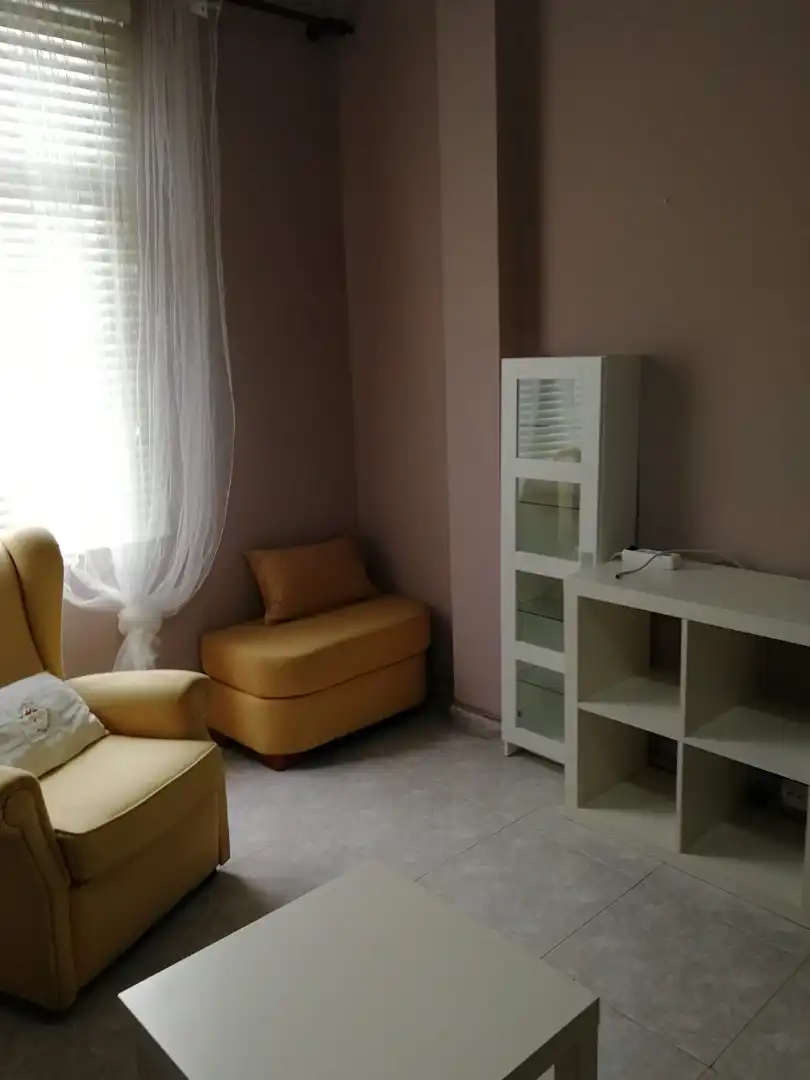 Living room of Flat for rent in Ferrol  with Furnished, Oven and Microwave