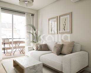 Living room of Flat for sale in Málaga Capital  with Air Conditioner, Terrace and Balcony