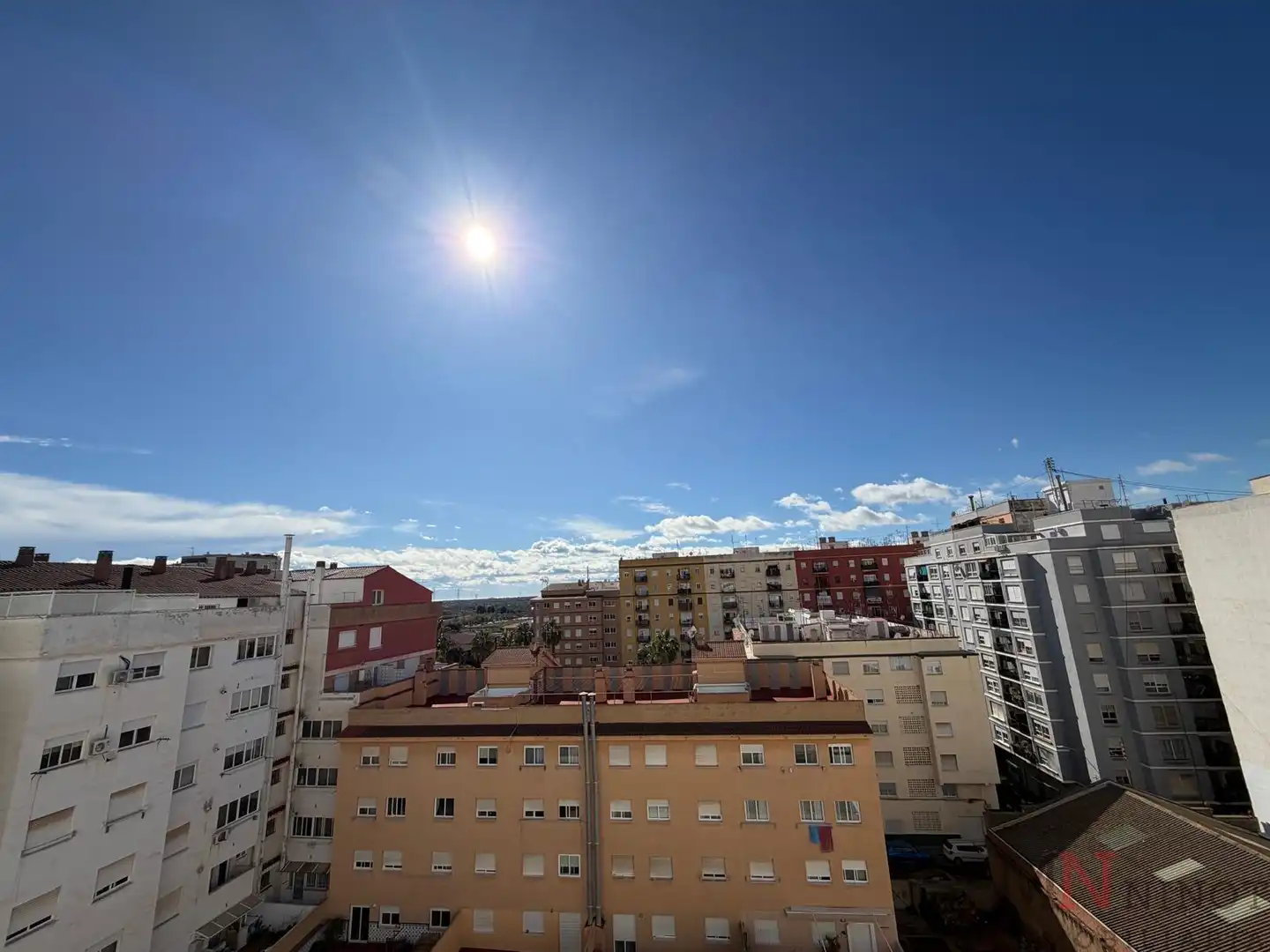 Vista exterior de Pis en venda en Castellón de la Plana / Castelló de la Plana amb Parquet, Terrassa i Balcó