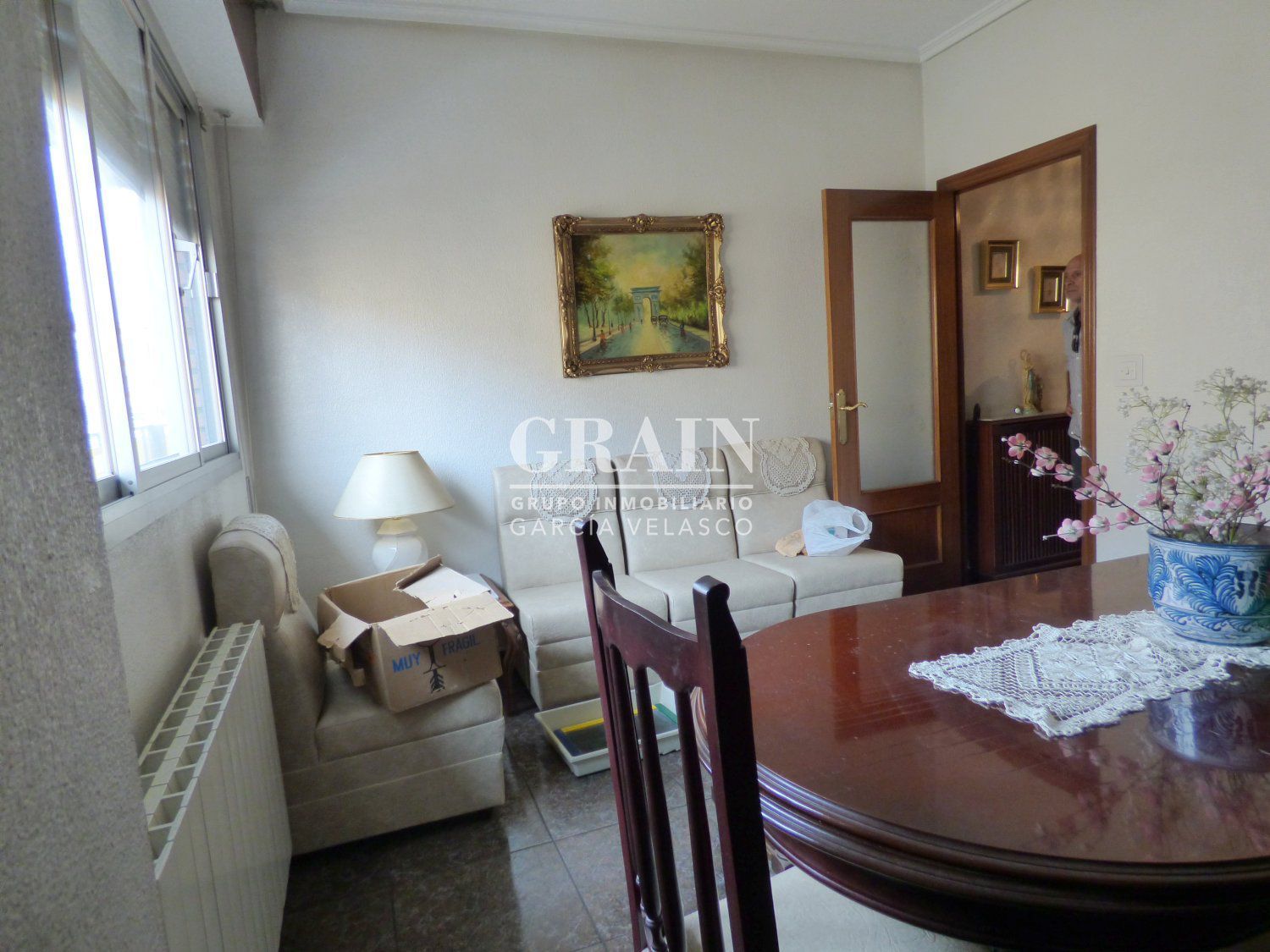 Sala d'estar de Pis en venda en  Albacete Capital amb Calefacció i Balcó