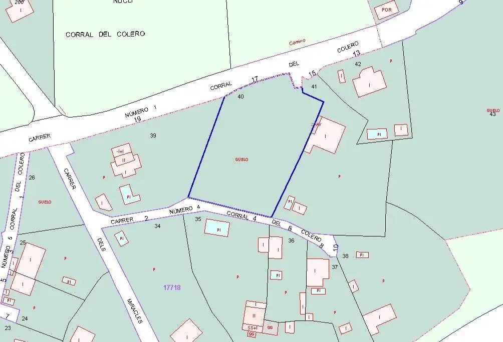 Residential land for sale in Partida Corral del Colero 17