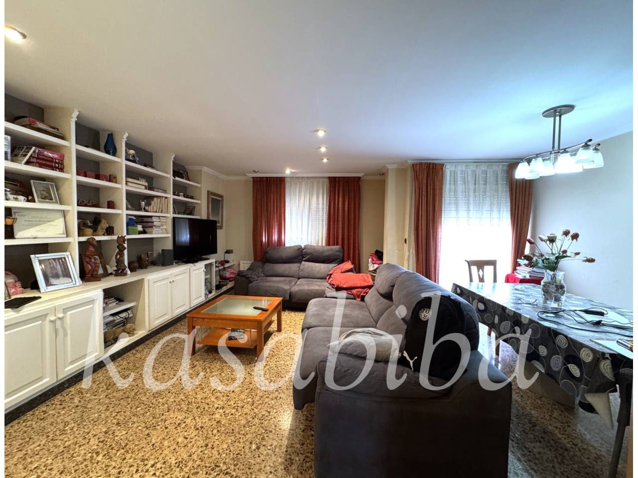 Living room of Flat for sale in  Valencia Capital  with Balcony