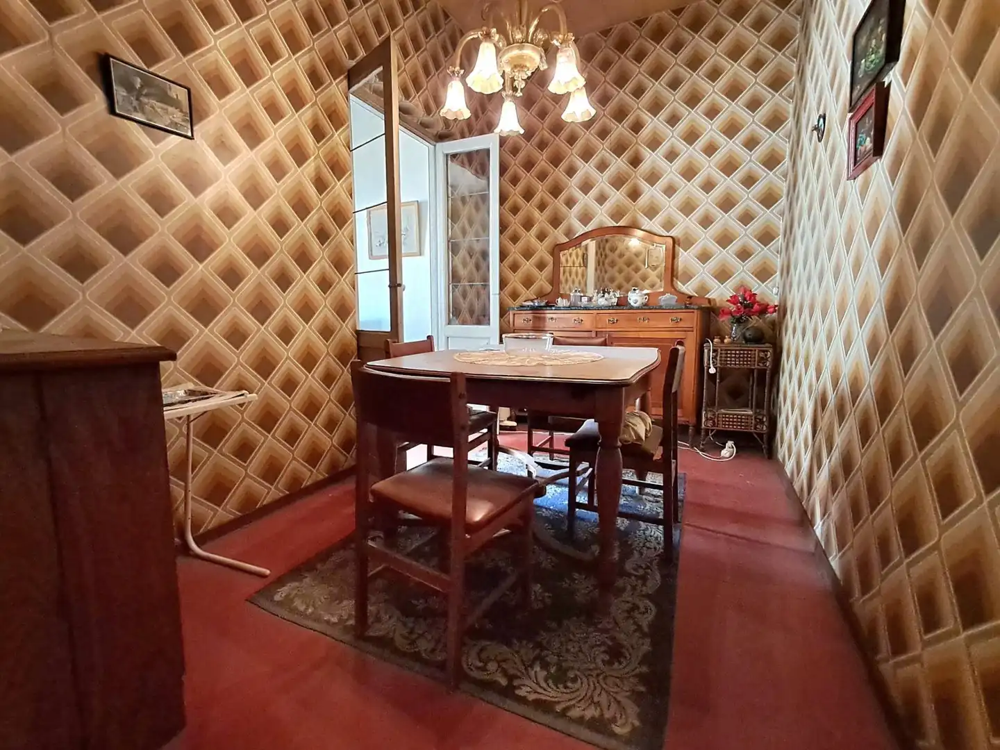 Comedor de Piso en venta en Madrid con Balcón