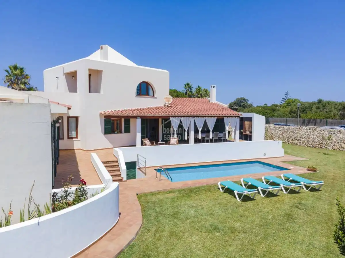 Vista exterior de Casa o chalet en venta en Ciutadella de Menorca con Calefacción, Jardín privado y Terraza