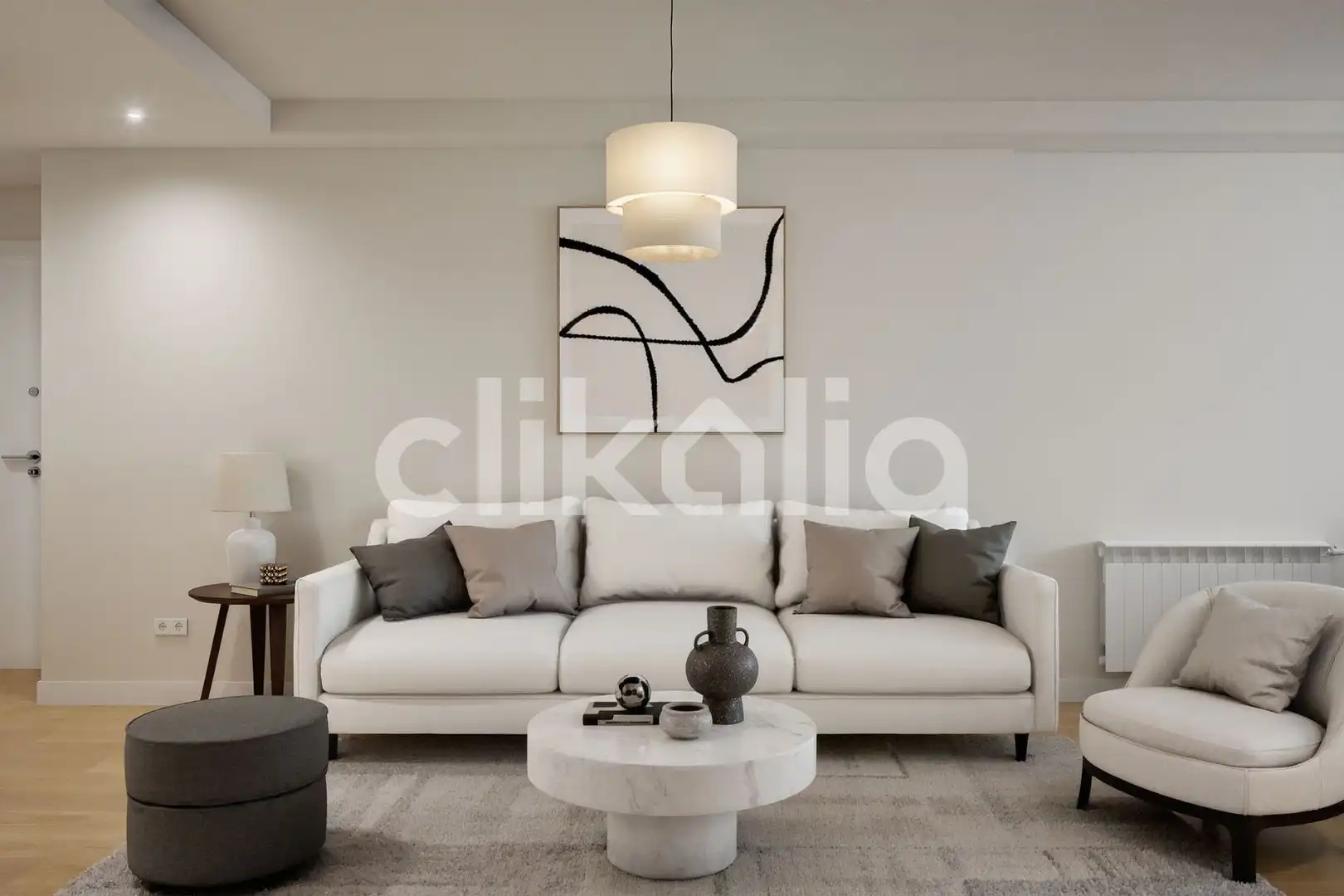 Living room of Flat for sale in Madrid  with Air Conditioner and Heating