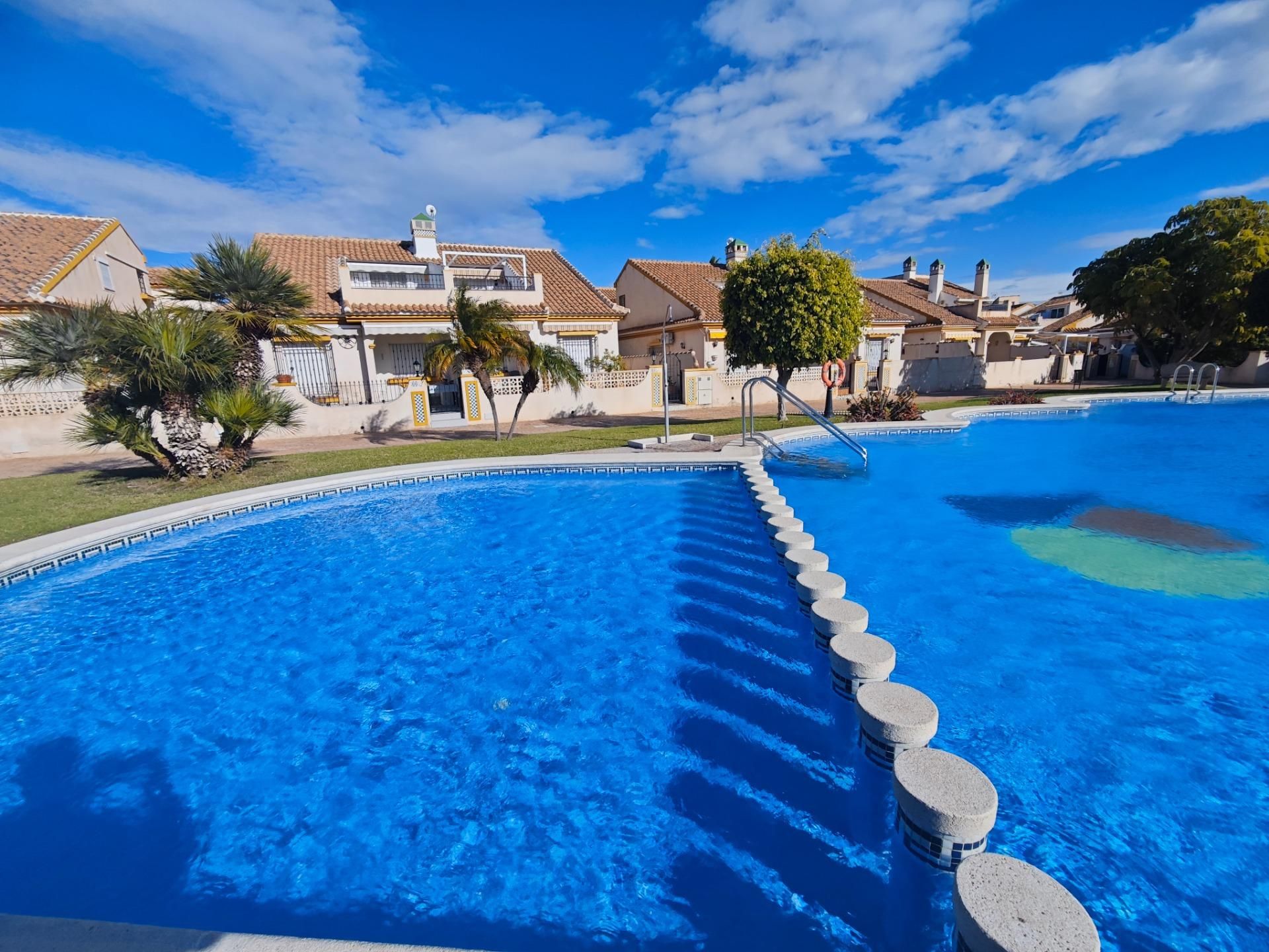 Swimming pool of House or chalet to rent in Orihuela  with Air Conditioner, Private garden and Terrace