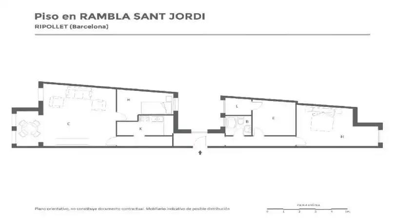 Appartamento in vendita a rbla Sant Jordi, imagen 15