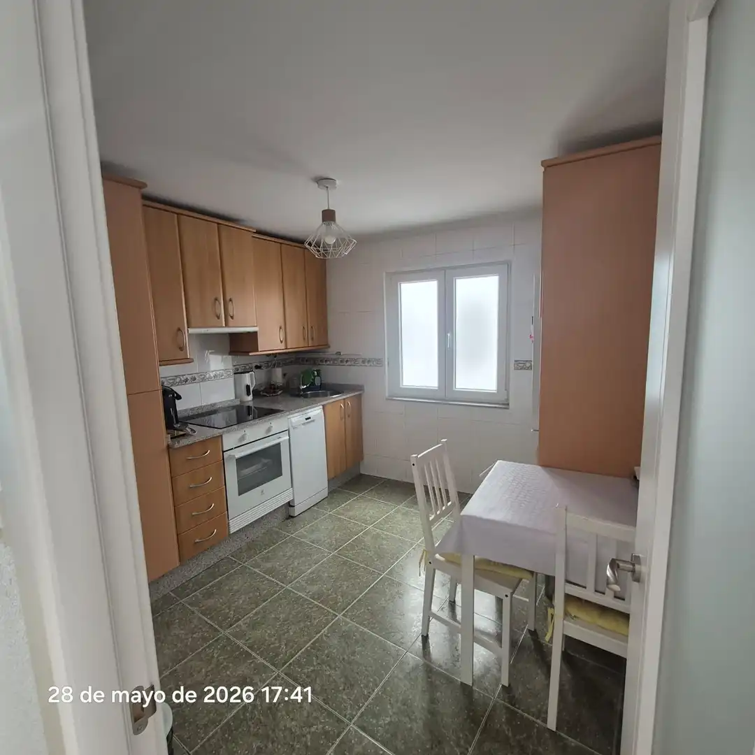 Küche von Wohnung zum Verkauf in León Capital  mit Heizung, Parkett und Terrasse