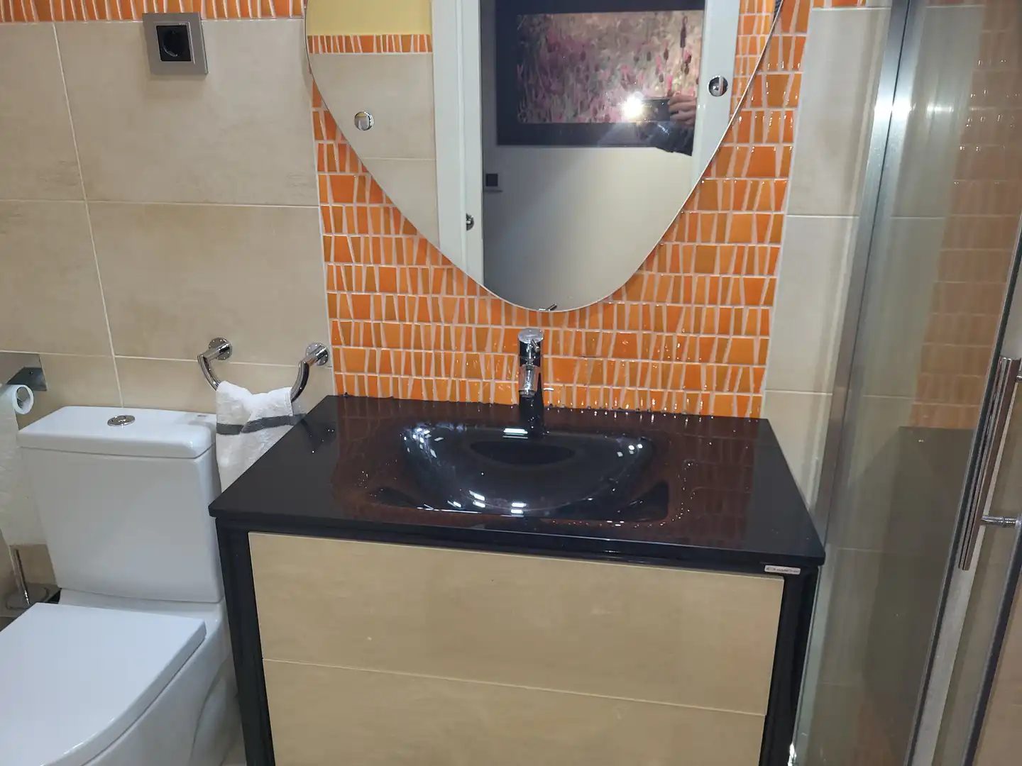 Baño de Dúplex en venta en Navaluenga con Aire acondicionado y Balcón