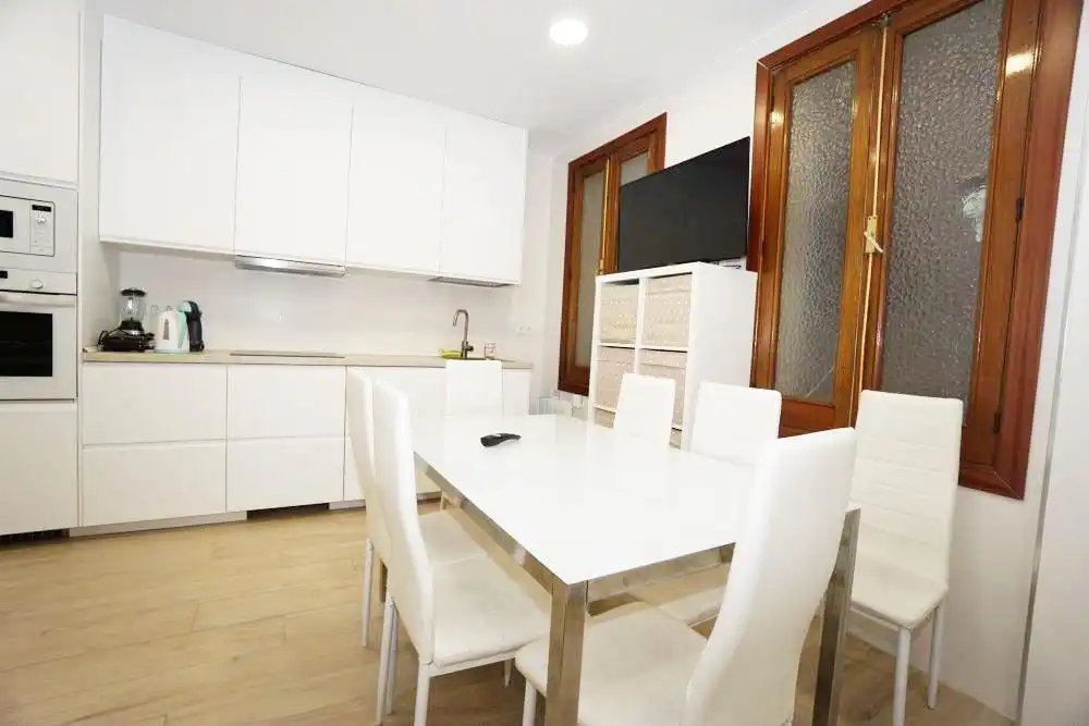 Cocina de Piso de alquiler en Madrid con Calefacción y Amueblado