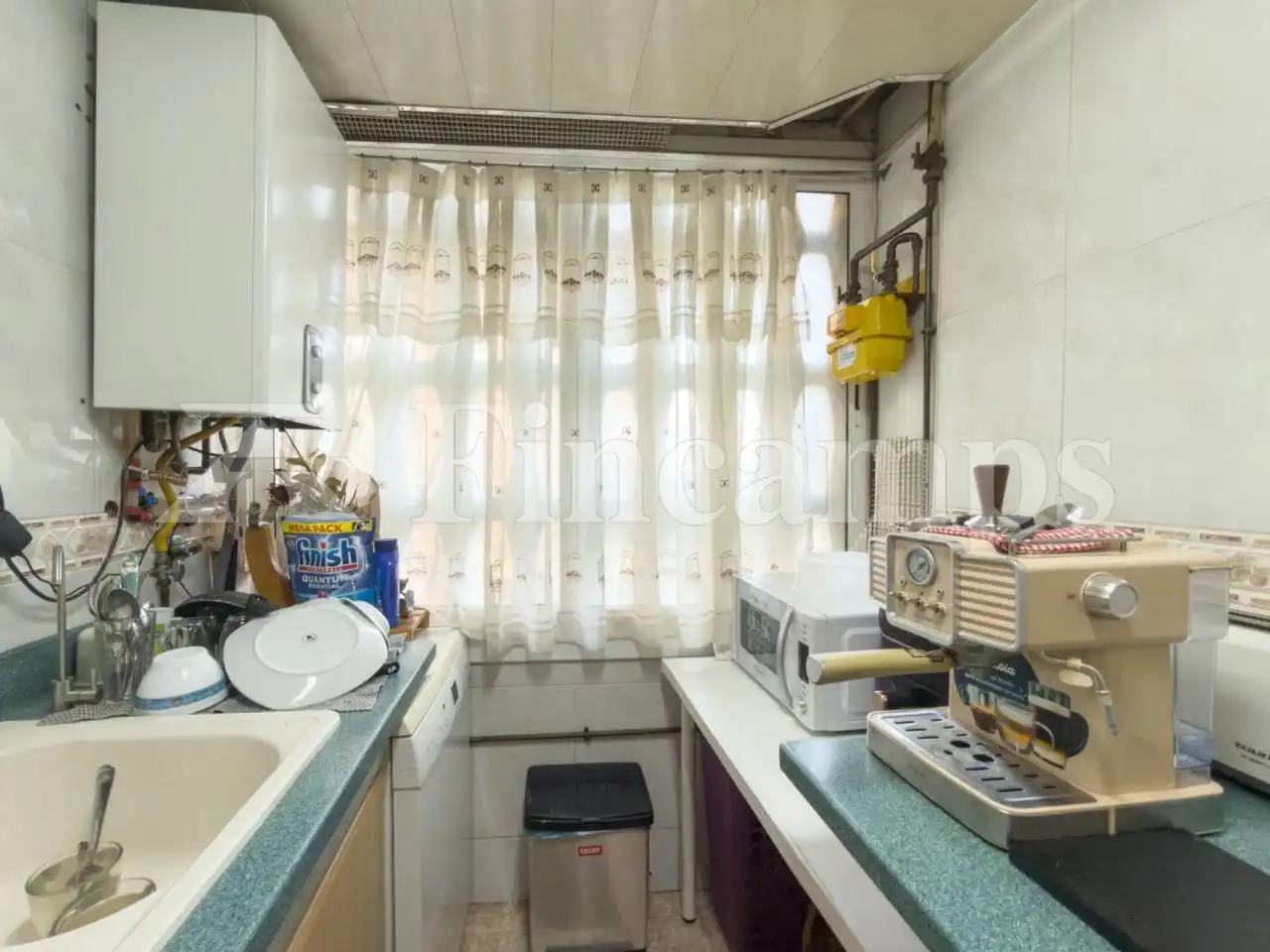 Kitchen of Flat for sale in Sabadell  with Heating