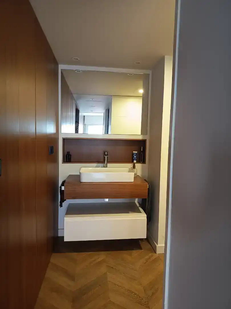 Badezimmer von Wohnung zur Miete in Murcia mit Klimaanlage, Abstellraum und Möbliert