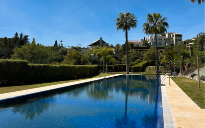 Swimming pool of Apartment for sale in Marbella  with Air Conditioner, Terrace and Balcony