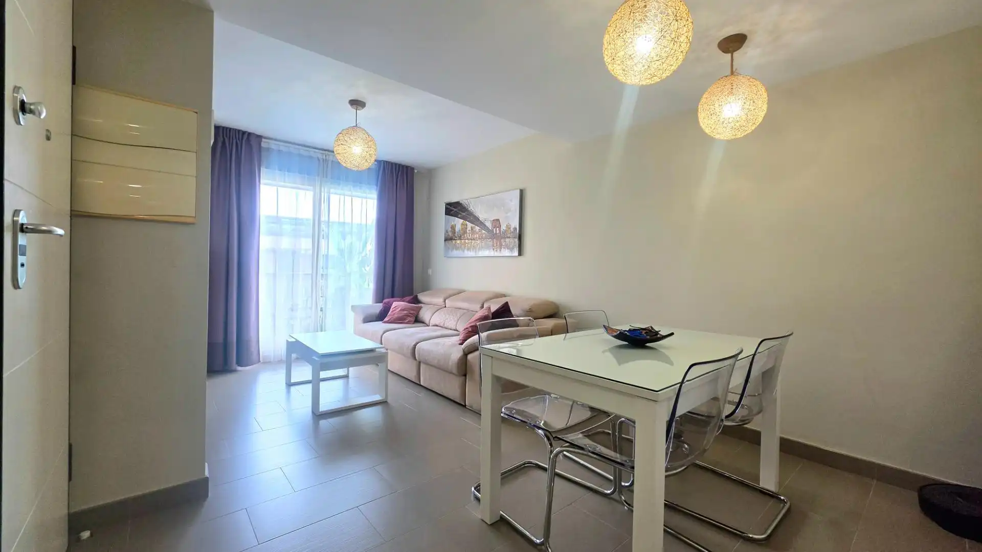 Living room of Attic for sale in San Javier  with Air Conditioner, Private garden and Terrace
