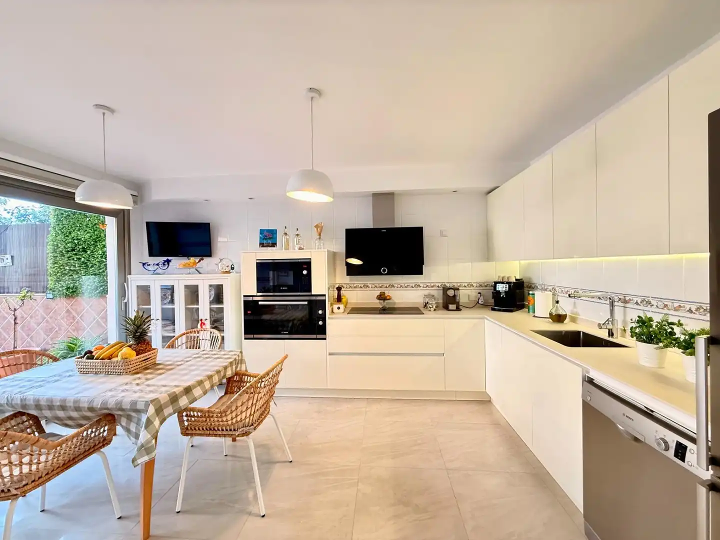 Cocina de Casa adosada en venta en  Palma de Mallorca con Aire acondicionado, Calefacción y Terraza