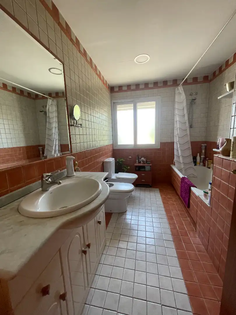 Bathroom of Flat for sale in Málaga  with Storage room