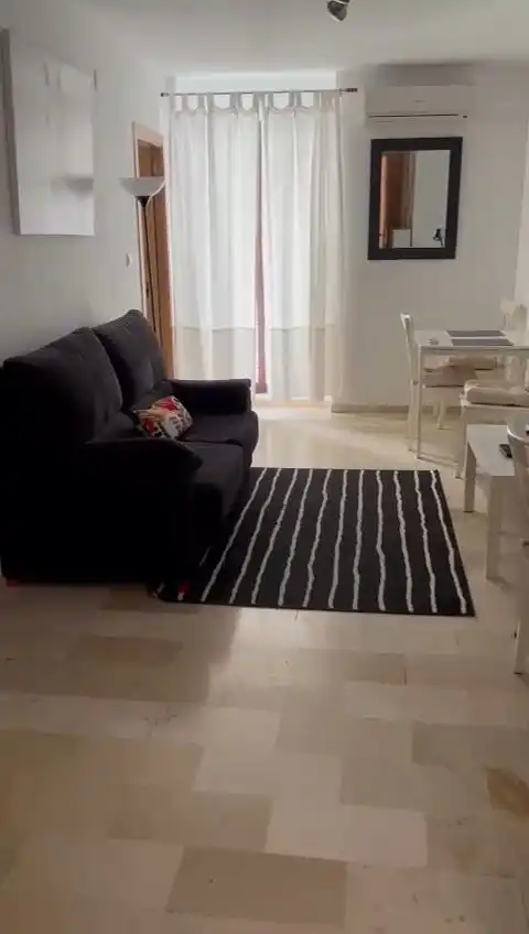 Sala d'estar de Apartament de lloguer en Granada amb Aire condicionat, Calefacció i Moblat