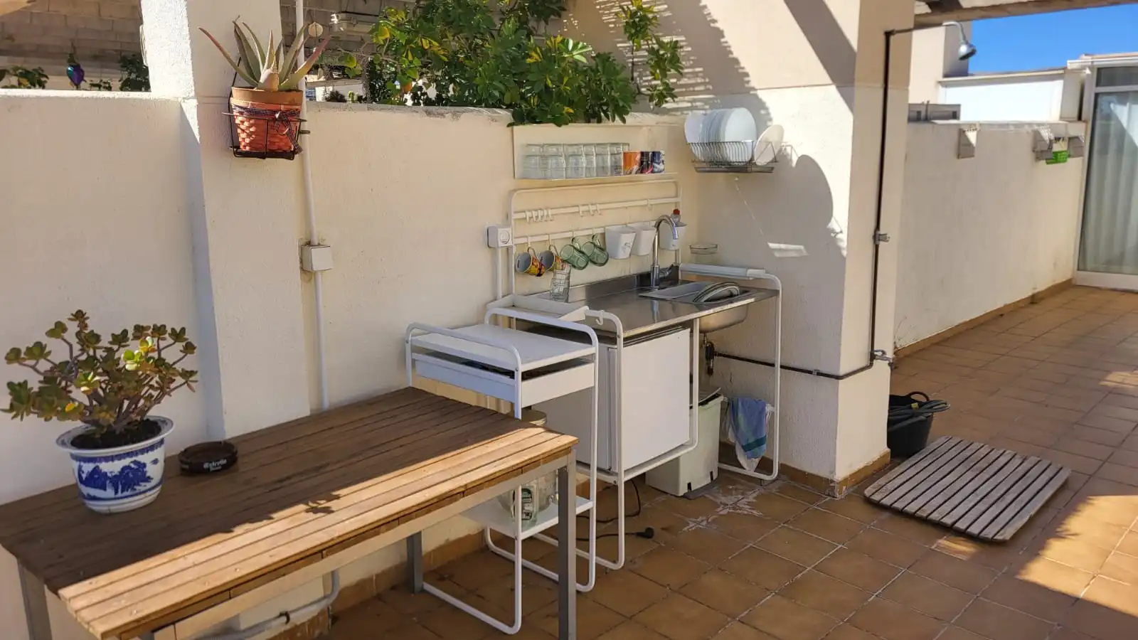Terraza de Ático de alquiler en Sant Joan d'Alacant con Aire acondicionado, Calefacción y Terraza