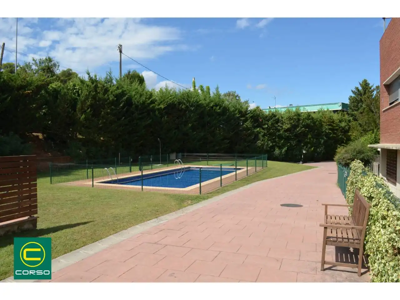 Swimming pool of Houses for sale in Canovelles  with Heating, Terrace and Alarm