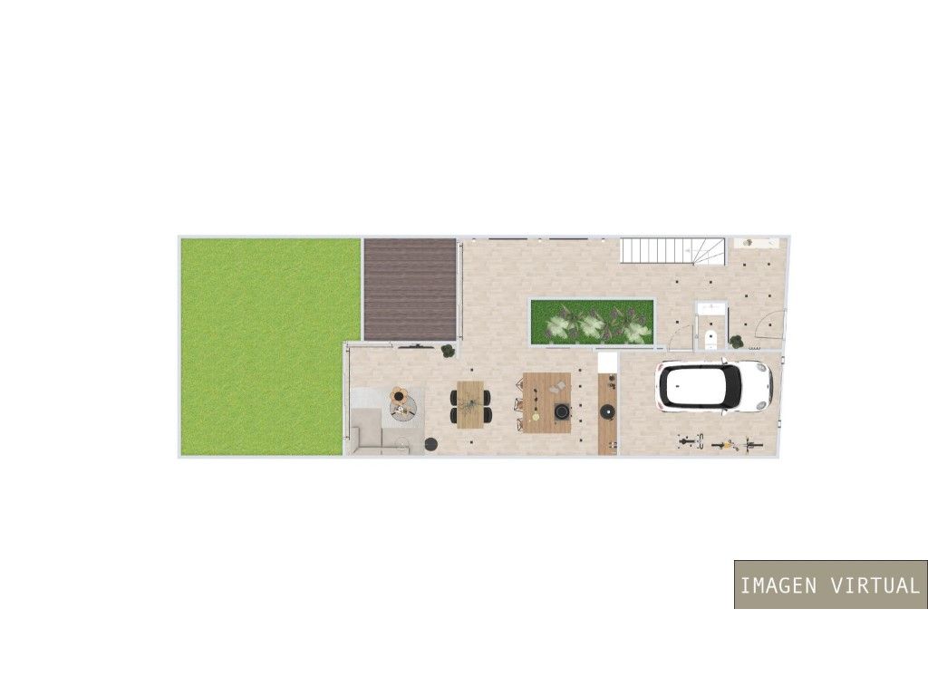 Garden of House or chalet for sale in Burjassot  with Private garden, Terrace and Balcony