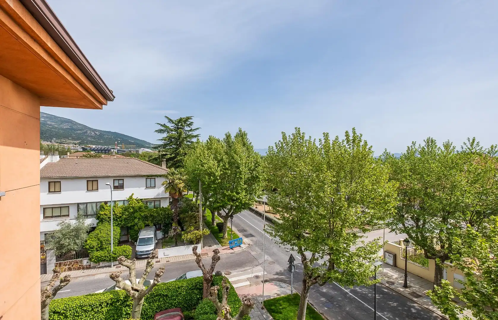 Exterior view of Duplexes for sale in El Escorial  with Heating, Private garden and Parquet flooring