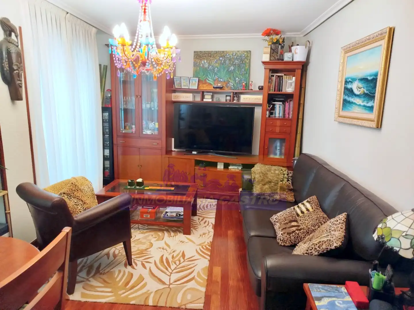 Living room of Flat for sale in Castro-Urdiales  with Heating and Balcony