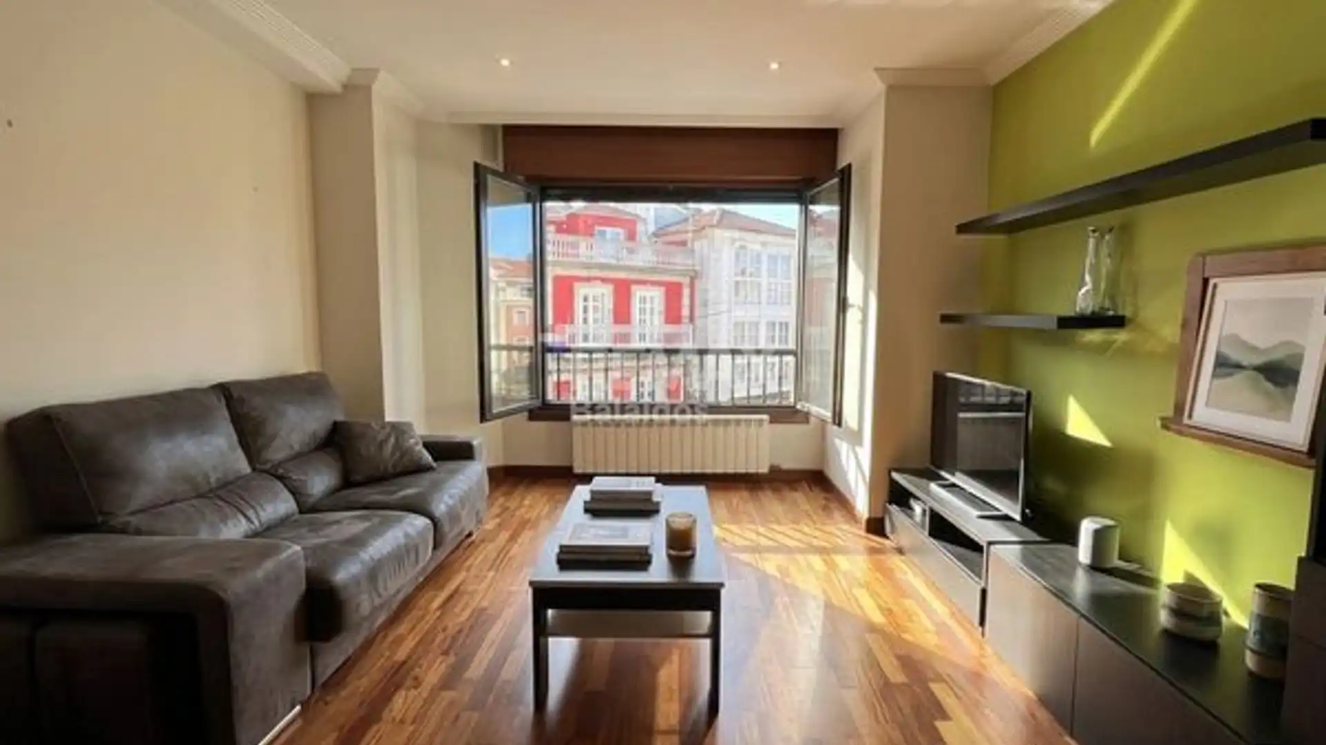 Living room of Flat for sale in A Guarda    with Heating, Terrace and Storage room