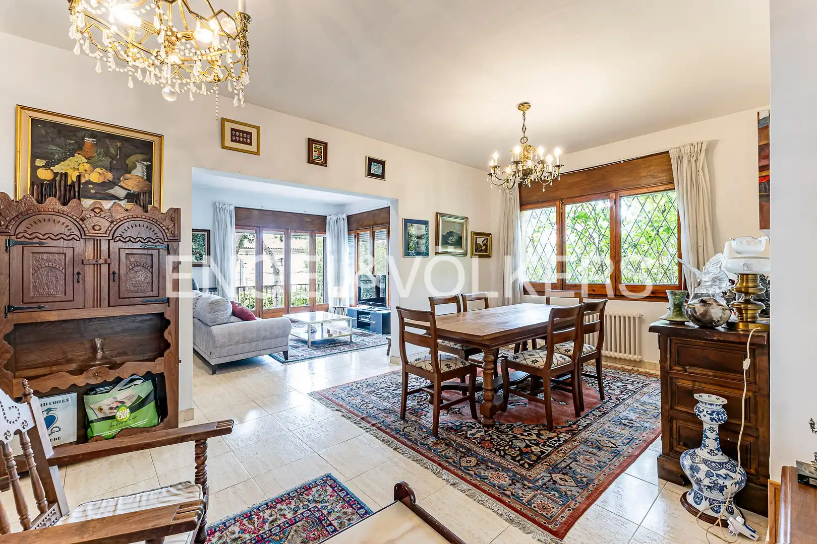 Sala d'estar de Casa o xalet en venda en Castelldefels amb Aire condicionat, Calefacció i Jardí privat