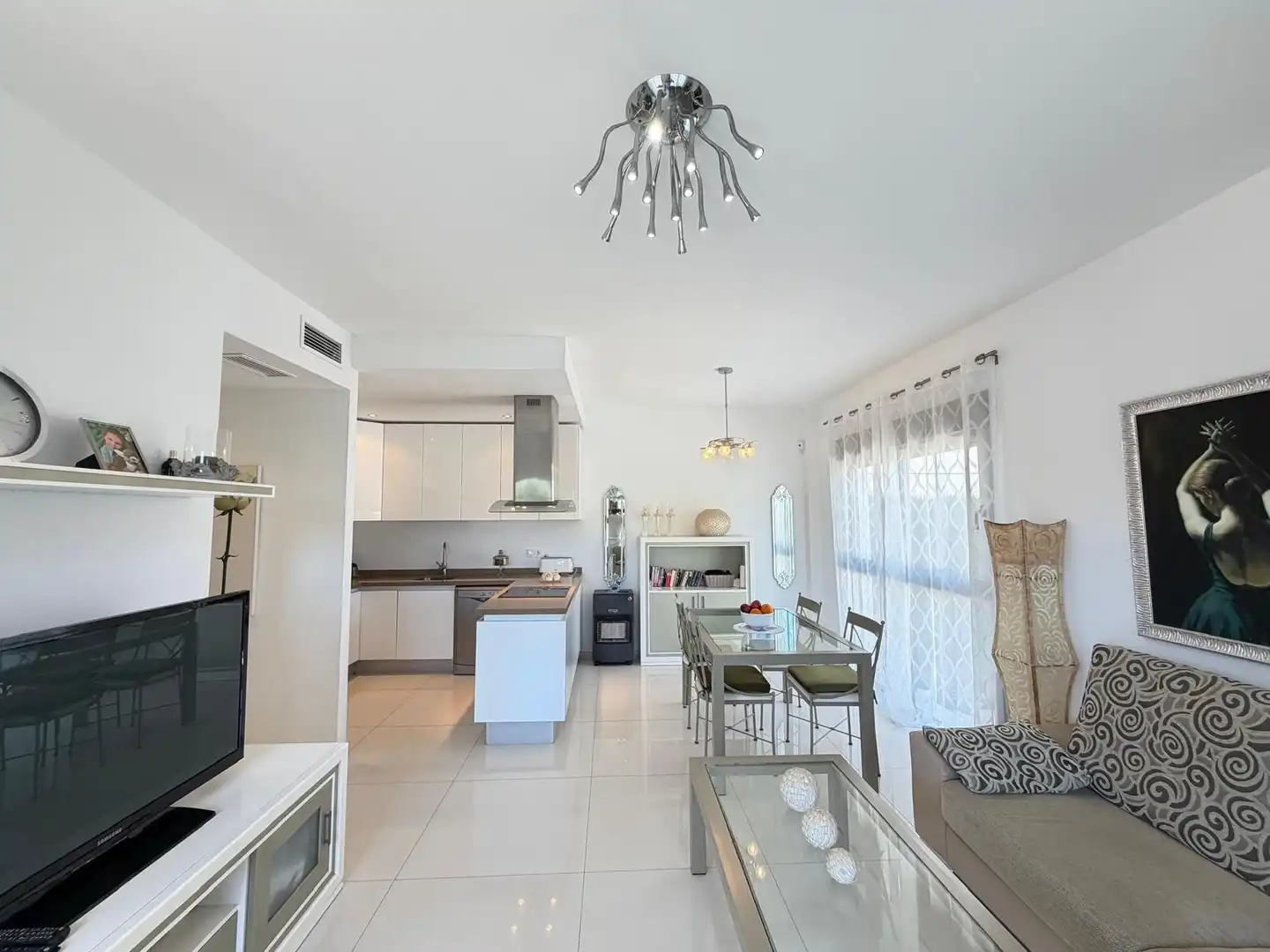 Cocina de Casa o chalet en venta en Rojales con Aire acondicionado, Jardín privado y Terraza
