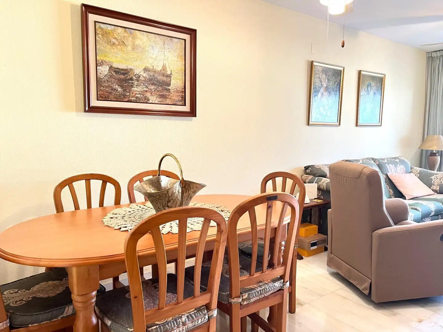 Esszimmer von Wohnungen zum Verkauf in Fuengirola mit Gemeinschaftspool